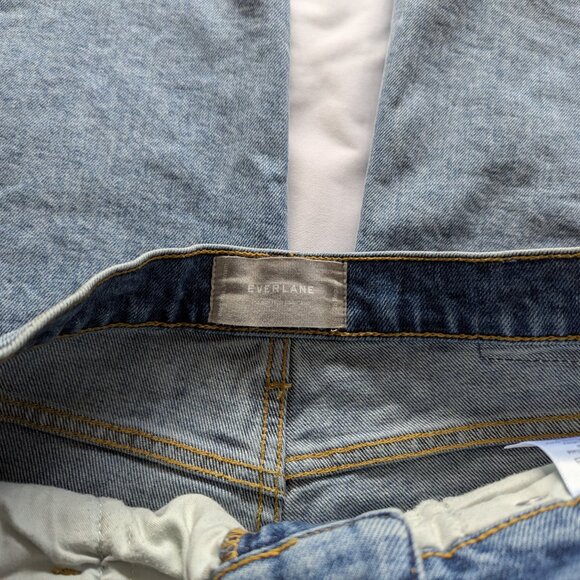 Everlane Women's Way-High® Sailor Jean in Salt Water, Size 28 - Picture 5 of 6